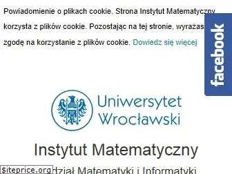 math.uni.wroc.pl