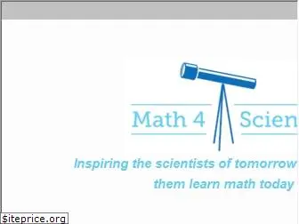 math4science.com