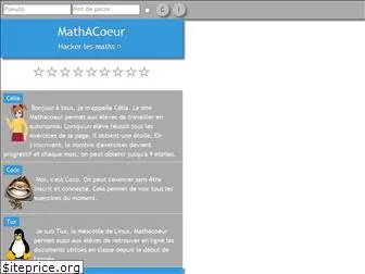 mathacoeur.com