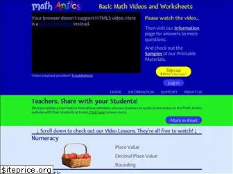 mathantics.com