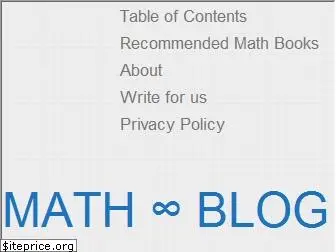 mathblog.com