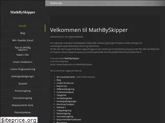 mathbyskipper.dk