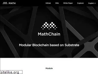 mathchain.org