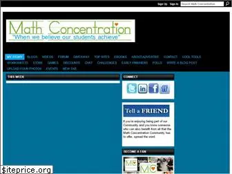 mathconcentration.com