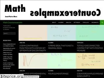 mathcounterexamples.net