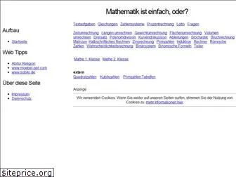 mathe-ist-einfach.de