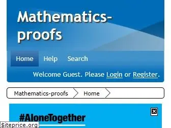 mathematics-proofs.boards.net