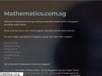 www.mathematics.com.sg