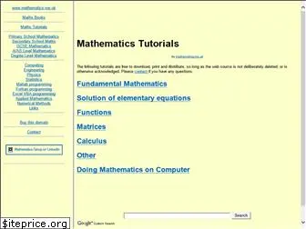 mathematics.me.uk