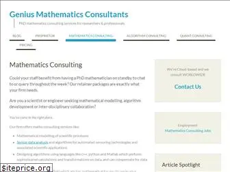 mathematicsconsultants.com