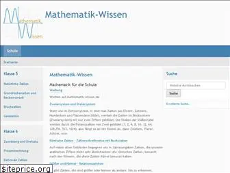 mathematik-wissen.de