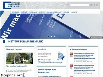 mathematik.uni-wuerzburg.de