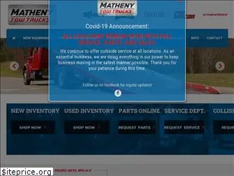 mathenytowtrucks.com