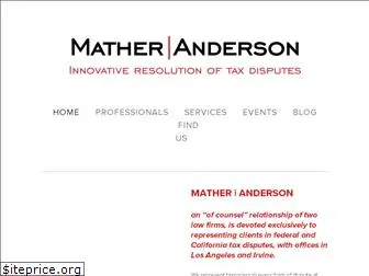 matheranderson.com