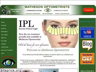 matheson-optometrists.com