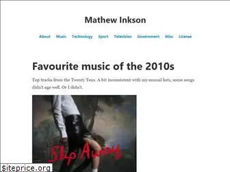 mathewinkson.com