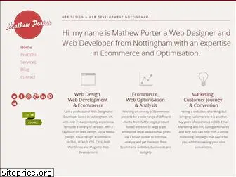 mathewporter.co.uk