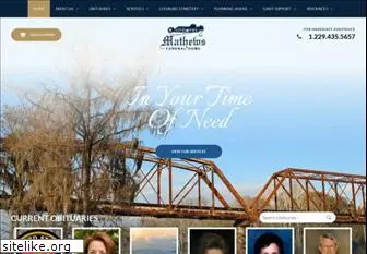 mathewsfuneralhome.com