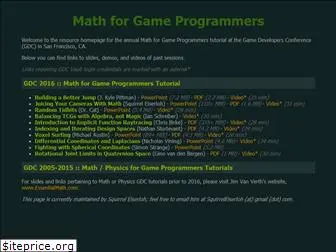 mathforgameprogrammers.com