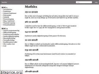 mathhx.dk