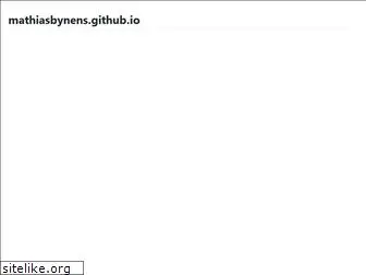 mathiasbynens.github.io