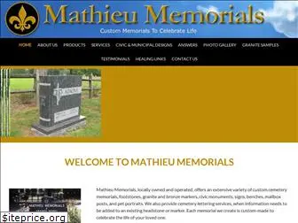 mathieumemorials.com