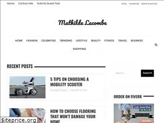 mathildelacombe.com