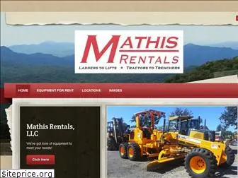 mathisrentals.com