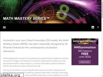 mathmasteryseries.com.au