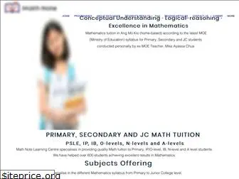 mathnote.sg thumbnail