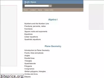 mathopenref.com
