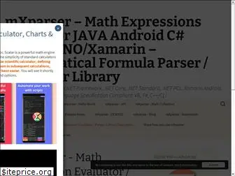 mathparser.org