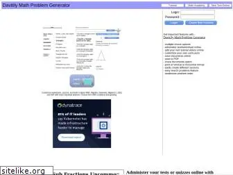 mathproblemgenerator.com