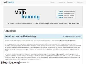 mathraining.be