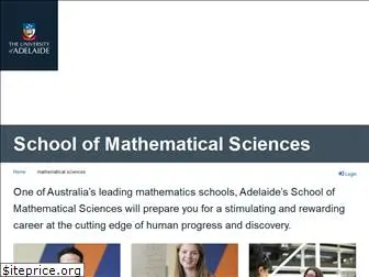 maths.adelaide.edu.au