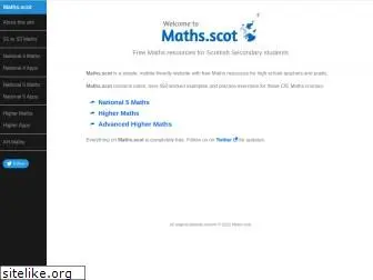 maths.scot