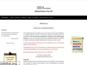 maths4scotland.co.uk