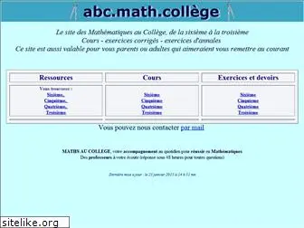 mathsaucollege.fr