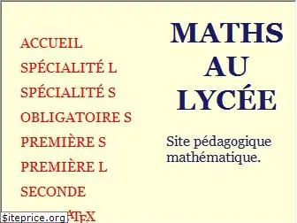 mathsaulycee.info