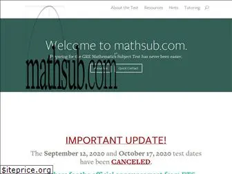mathsub.com