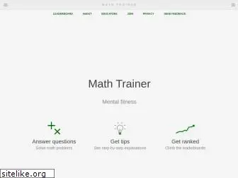 mathtrainer.org