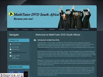 mathtutordvd.co.za