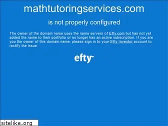 mathtutoringservices.com