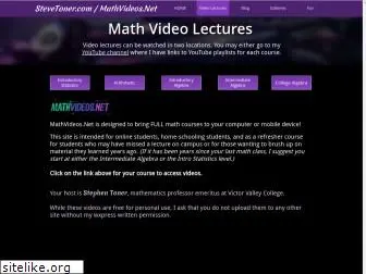 mathvideos.net