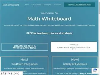 mathwhiteboard.com