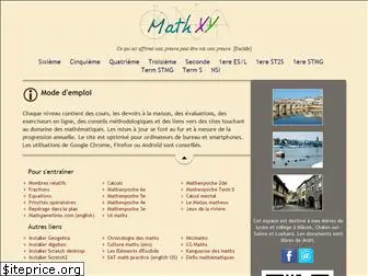 mathxy.fr