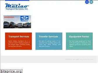 matiaotransport.com