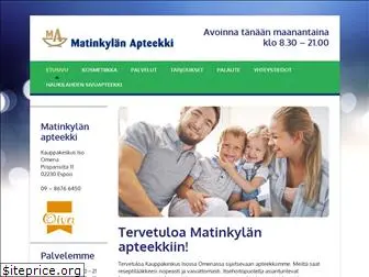 matinkylanapteekki.fi
