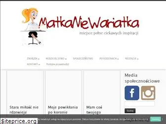 matkaniewariatka.pl