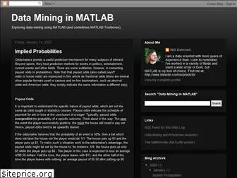 matlabdatamining.blogspot.com
